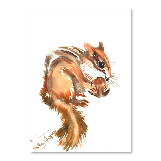 Chipmunk 2 by Suren Nersisyan Art Print