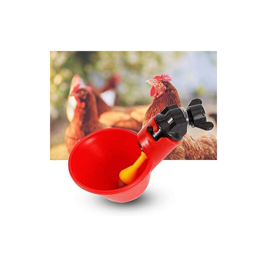 Betterlifegb - 5pcs drinking hens, automatic automatic cups Chicken stainless steel water side horizontal nipple chicken poultry rabbit drinking