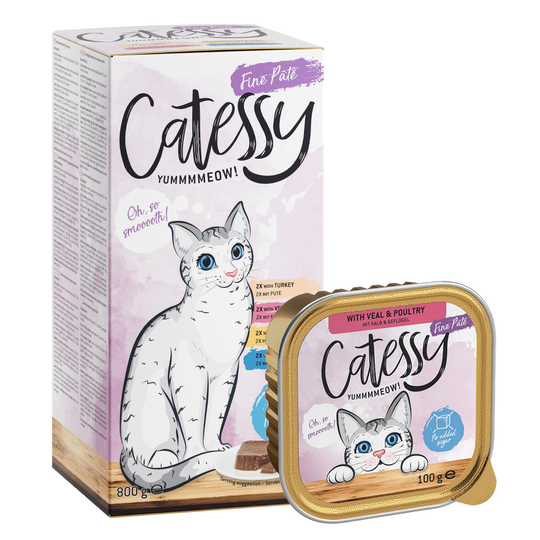 Catessy Fine Pâté Tray - Saver Pack: 32 x 100g