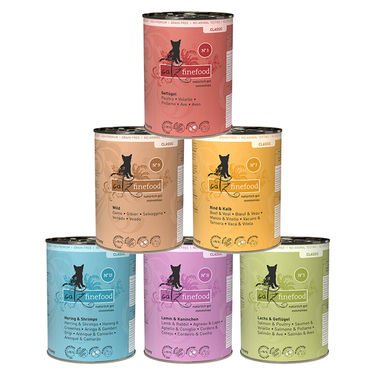 catz finefood Can Mixed Trial Pack 6 x 400g - Mixed Trial Pack I