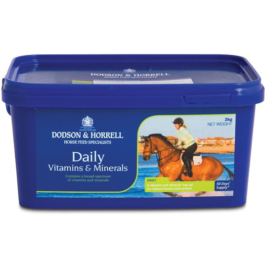 Dodson&horrell - Daily Vitamins And Minerals Horse Supplement (2kg) (Blue) - Blue