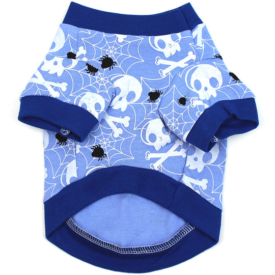 Dog Halloween Shirt Pet t Shirt Dog Pet Clothes Pet Halloween Clothes Halloween Costume Dog Shirts (Blue-XL)