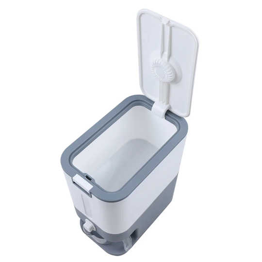 Kitchen Rice Dispenser Dry Food Container, Box Cereal Grain Storage With Cup 12KG