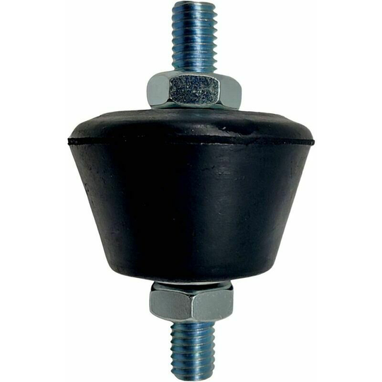 Joorrt - JORRTPlonerie Chauffage Industrial | Silent Conical block for air conditioner M8 | Anti vibration foot | With nuts and rounds | Lot 4 Silent
