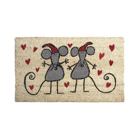 Foshee for Mice in Love Doormat