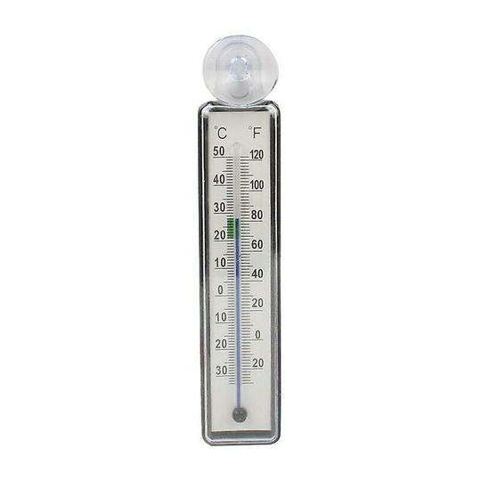 1pc Fish Tank Pond Aquarium Thermometer Water Temperature Thermometer Strip Degree Celsius High
