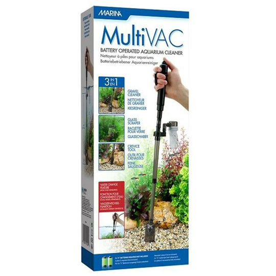 Marina Multi Vac 3 in 1 Aquarium Gravel Cleaner