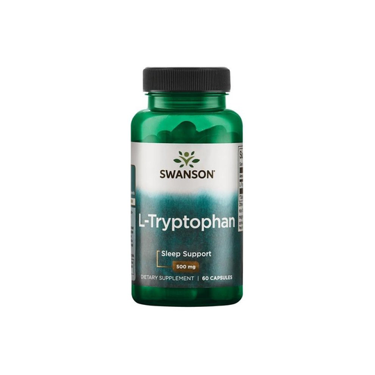 Swanson L-Tryptophan, 500mg - 60 caps