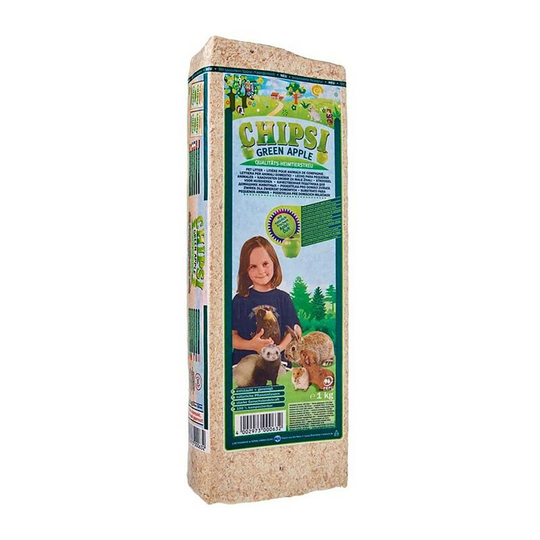 Chipsi - Apple Small Pet Bedding (1kg) (Cream) - Cream