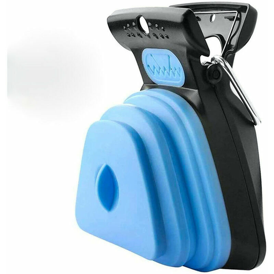 Pooper Scooper, portable poop scoop for dog and cat waste collection, expandable waste compartment