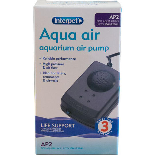 Interpet - Aqua Air Aquarium Air Pump - AP2