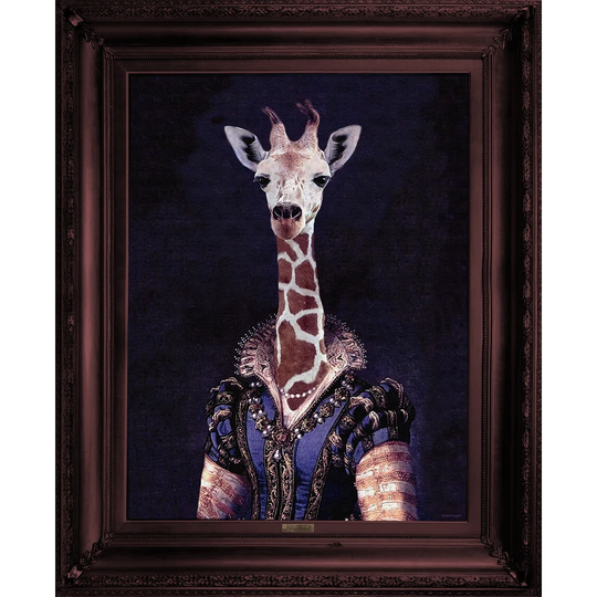 Dame Giralda by Angela Rossi - Picture Frame Graphic Art on Canvas