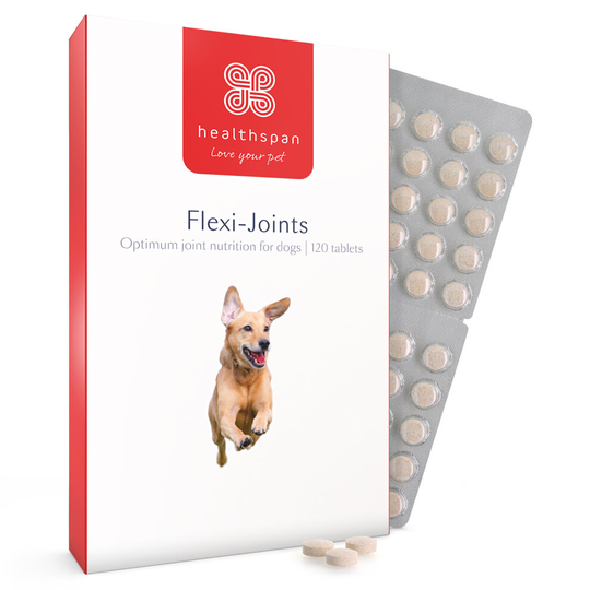 (120 Tablets) Healthspan Flexi-Joints for Dogs, Joint Health
