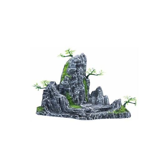 Aquarium landscaping aquarium decoration rockery (Taidou mountain, 28*12*18cm),