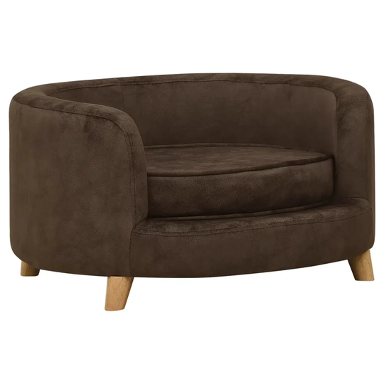 Troutville Dog Sofa in Brown