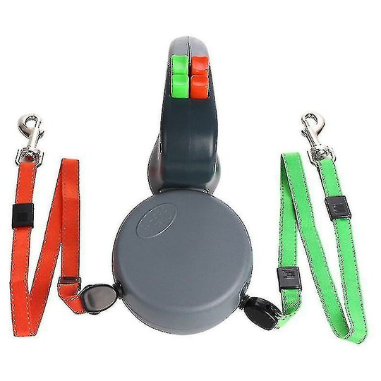 Retractable leash for two dogs Double retractable leash