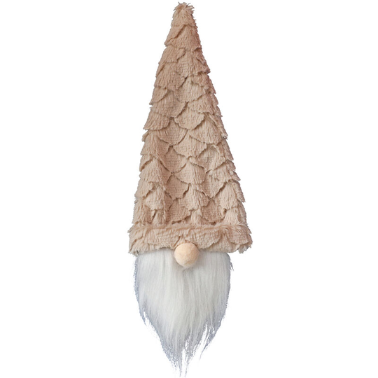 Gnome Wine Bottle Cover Christmas Dinning Table Decoration with Long Hat Beard for Christmas Party,Brown - Brown