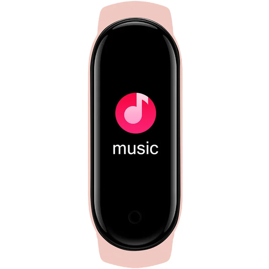 Superseller - M6 Smart Sports Bracelet Watch 0.96-Inch tft Screen BT4.0 Fitness Tracker IP67 Waterproof Sleep/Heart Rate/Blood Pressure Monitor, Pink