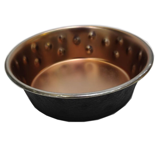 (20cm, Copper) Ankur Two Tone Dog Bowl