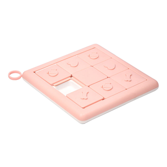 Dog toys to relieve boredom intellectual slow food bowl pet hide food bowl, dog toys dog food distribution toys slow fooder - pink