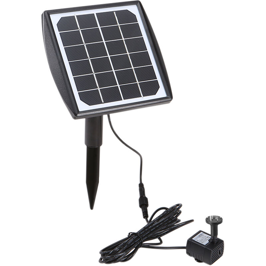 Solar Fountain Water Pump with Adjustable Solar Panel diy Birdbath Outdoor Water Fountain Panel Kit for Fish Tank Small Pond Garden Patio Lawn Pool