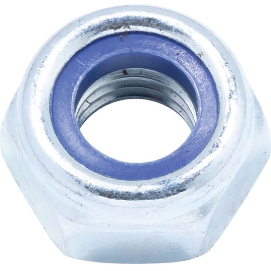 M10 Nyloc Nut Type-T DIN985- you get 10 - Qualfast