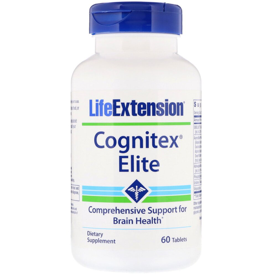 Life Extension Cognitex Elite | Supports Comprehensive Brain Health | 60 Tablets