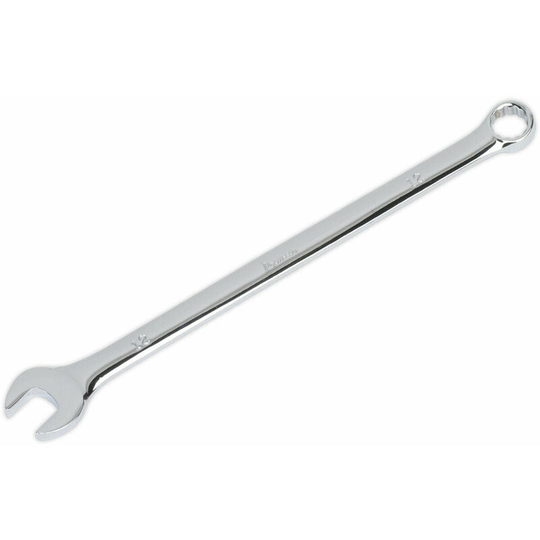 12mm x 225mm Extra Long Combination Spanner - Chrome Vanadium Steel Nut Wrench