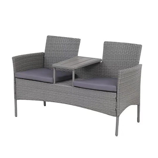 Rattan Love Seat