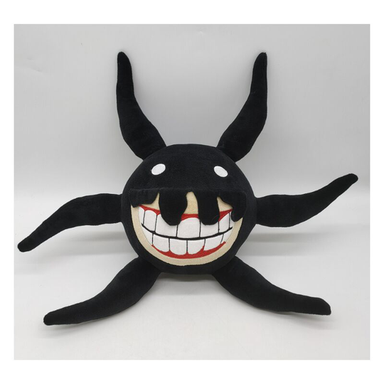 Horror game in the door plush toy doll around (black six claw monster)