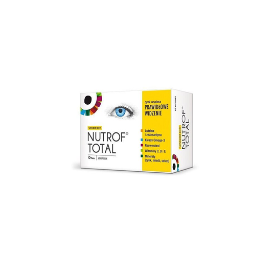 NUTROF TOTAL z witaminą D3 60 kapsułek