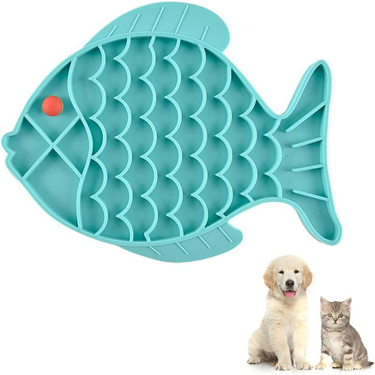 Bette Anti Gluttonous Dog Cat Bowl, Slow Feeding Dog Bowl Dog Licking Mat Licking Mat Silicone Feeding, Promotes Slow Digestion for Dogs and Cats