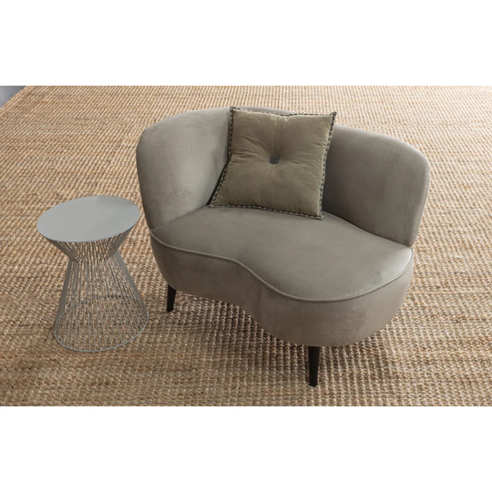 Sadee Sidetable Metal Antique Beige