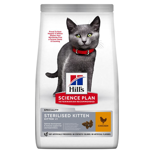 Hill's Science Plan Sterilised Kitten Chicken - 7kg