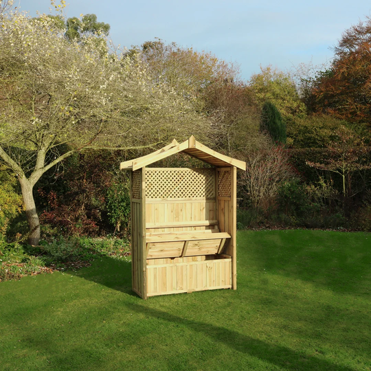 Leyden Wooden Arbour
