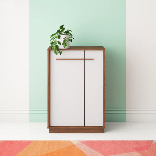 Johnathon 15 Pair Shoe Storage Cabinet
