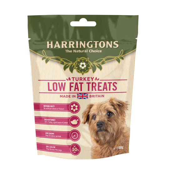 Harringtons Low Fat Treats 100g (Pack of 7)