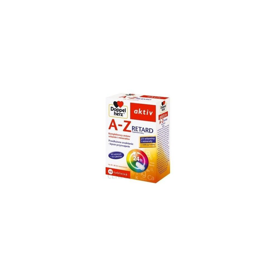 Doppelherz aktiv A-Z RETARD 40 tab WITAMINY I MINERALY VITAMINS MINERALS vitotal