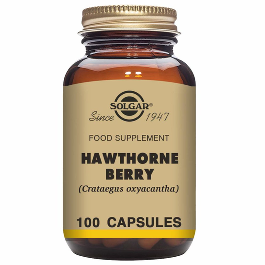 Solgar Hawthorne Berry Vegetable Capsules - Pack of 100