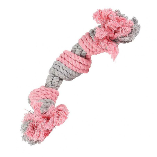 Happy Pet 3 Knot Tug Toy (One Size) (May Vary) - May Vary