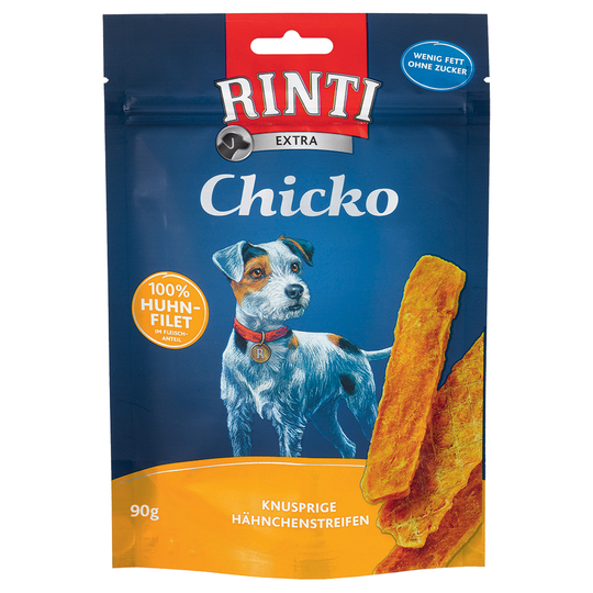 RINTI Extra - Chicken Chicko Strips - Saver Pack: Chicken (4 x 500g)