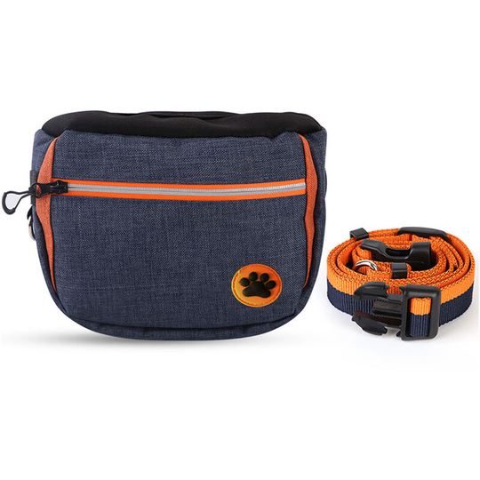 Dog Treat Bags, Oxford Cloth Tote Bag Dispenser, Training Bag with Adjustable Belt, Hand Training Kit, Dog Training Kit