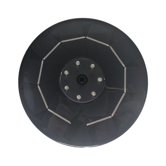 Factory direct selling solar fountain pool garden water fountain floating fountain outdoor bird bath garden fountain 16 cm 3.5W lantern battery