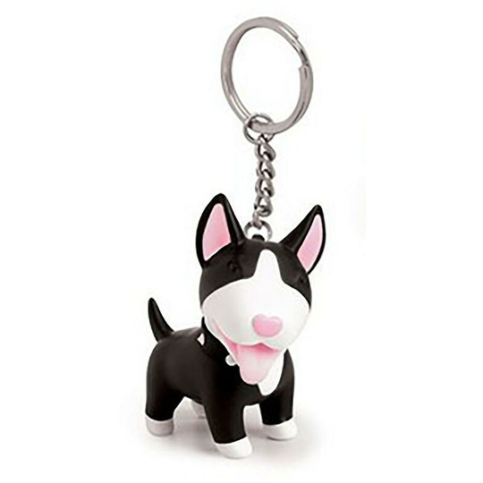Keyring Puppy Keychain Couple Keychain Pendant Puppy Keychain, Black Dog - Thsinde
