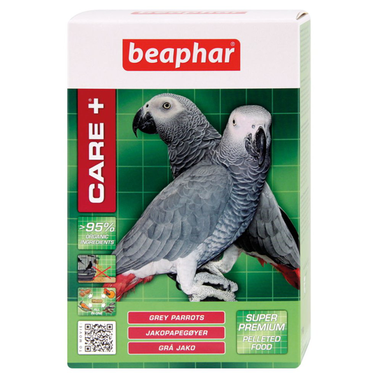 Beaphar Care+ Grey Parrot Food 1kg