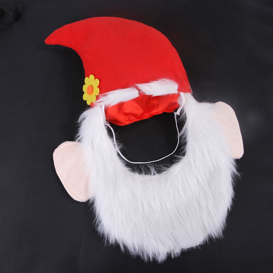 Christmas Pet Headgear Hat Dog Cat Santa Claus Big Ear Accessories Fantasy Articles 24 * 30 * 6cm