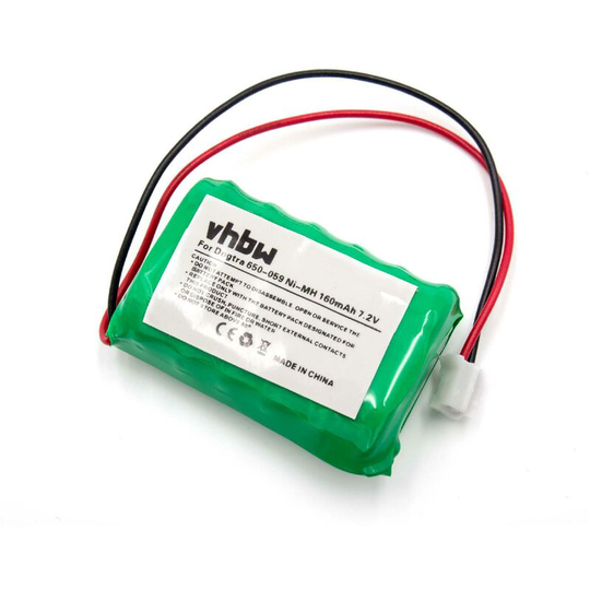 Vhbw - Replacement Battery compatible with Dogtra FT-100, SD-400, SD-400s Dog Collar Trainer (160mAh, 7.2V, NiMH)