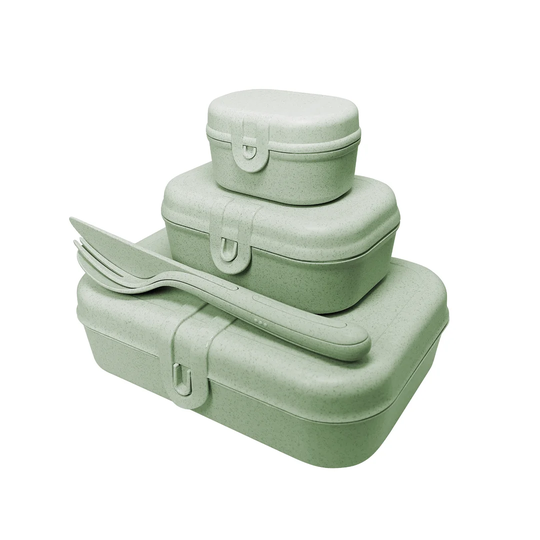 2 Piece Lunch Box and Cutlery Set