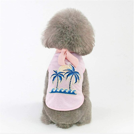 Cute Shirt Dog clothes Spring / summer Sweet Dogs Vest Fashion Cat Cool Outdoor Sweatshirt