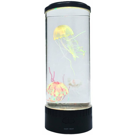 Einemgeld - Jellyfish Lamp, Lava Lamp, Aquarium Lamp, Color-Changing Lamp, Jellyfish, Aquarium, Mood Lamp, Lava Lamps for Children'S Bedrooms,